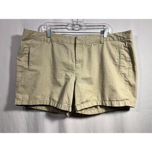 JCPennys Women’s Plus Size Women’s Khaki Shorts Size 20W